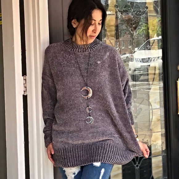 ✨LAST ONE✨Loose fit soft chenille sweater - Picture 3 of 8